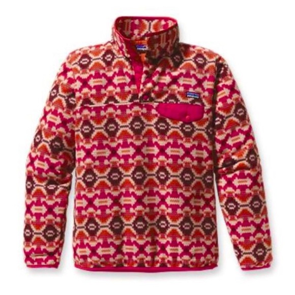 Patagonia Synchilla Women’s Snap T Fleece Aztec Southwestern Size S - Picture 1 of 10